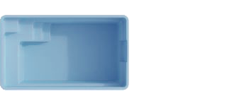 Vue de dessus du modèle de coque Sky 4 avec escalier d'angle, présentation produit sur fond blanc
